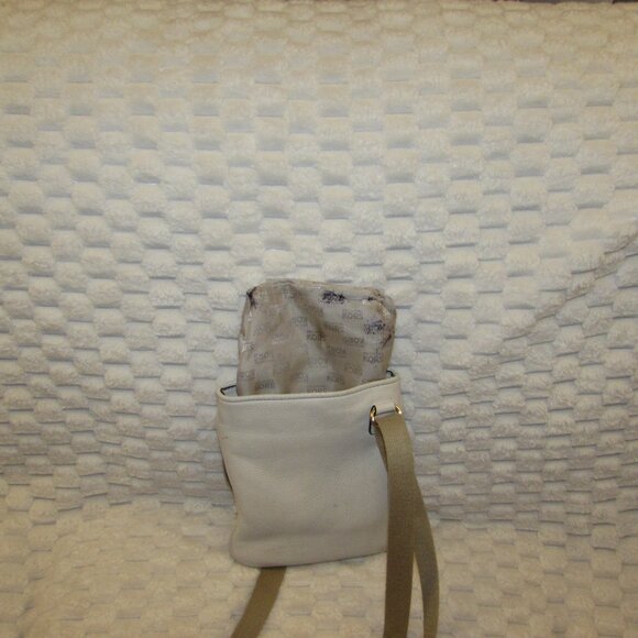 Michael Kors FULTON Small Leather Crossbody Bag VANILLA - Picture 14 of 14